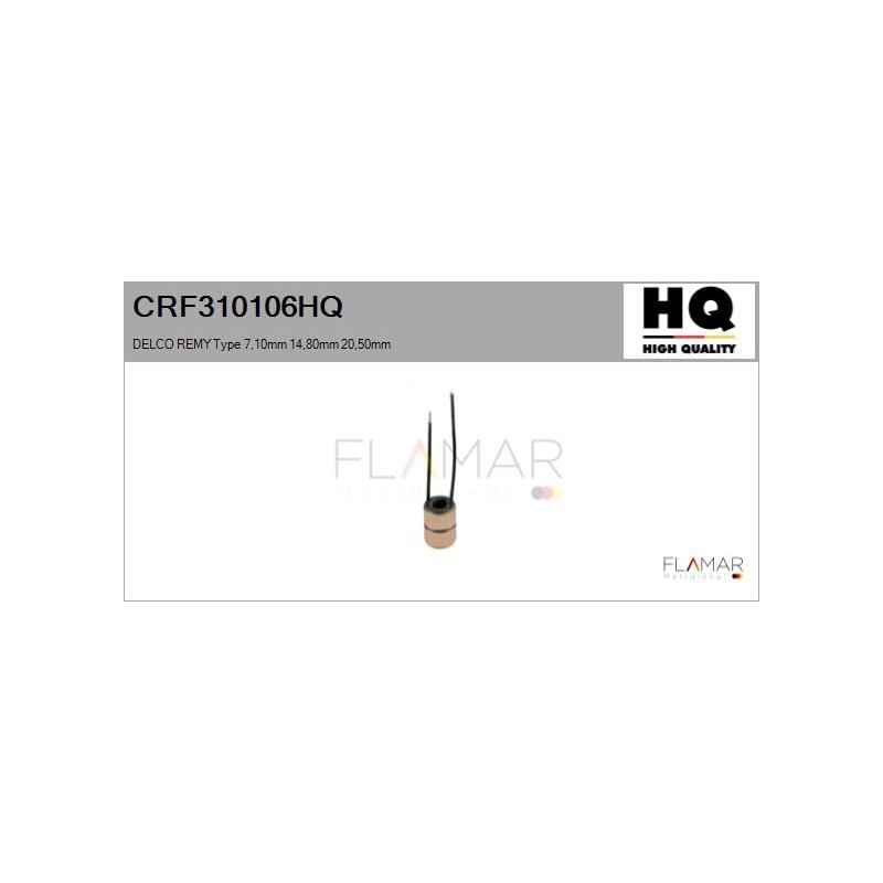 FLAMAR CRF310106HQ Anillo colector, alternador - 1