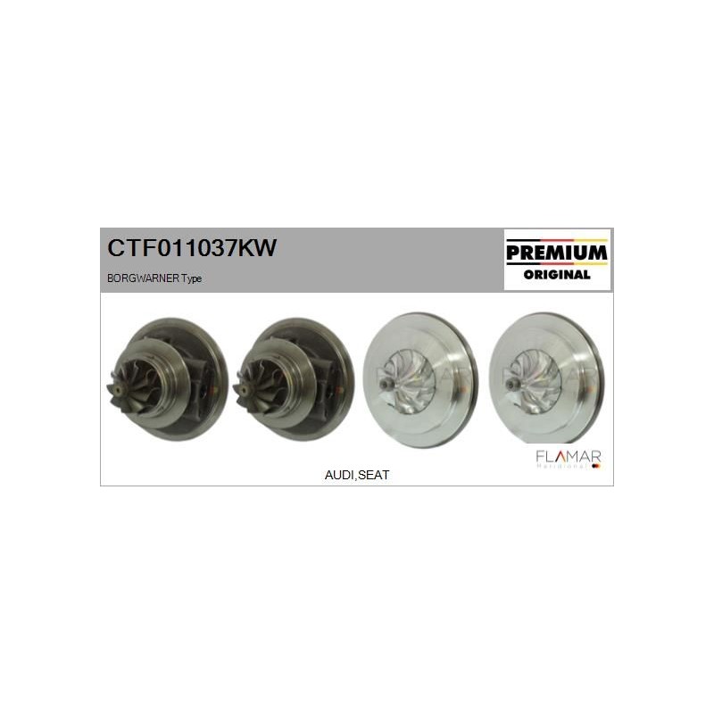 FLAMAR CTF011037KW Conjunto de piezas, turbocompresor - 1
