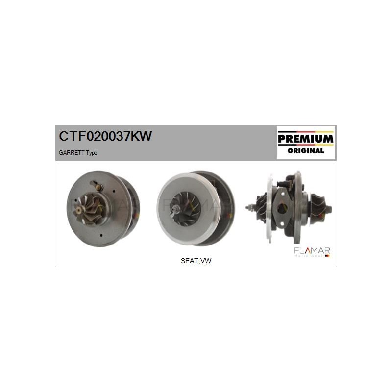 FLAMAR CTF020037KW Conjunto de piezas, turbocompresor - 1