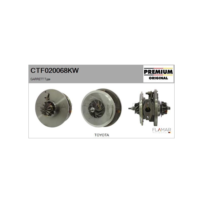 FLAMAR CTF020068KW Conjunto de piezas, turbocompresor - 1