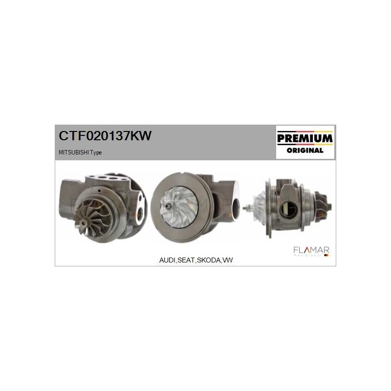 FLAMAR CTF020137KW Conjunto de piezas, turbocompresor - 1