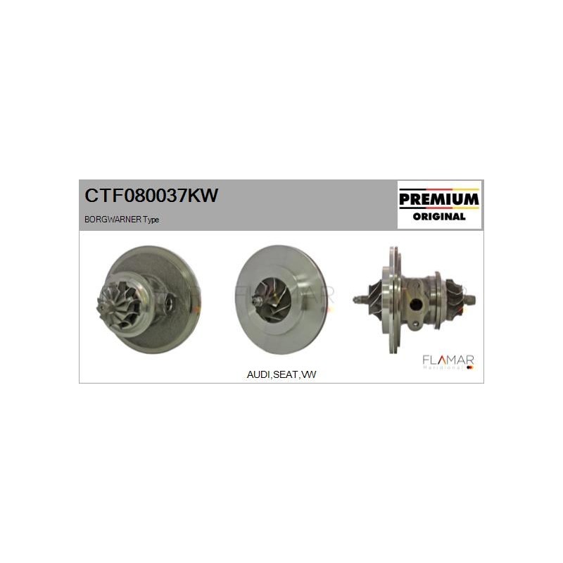 FLAMAR CTF080037KW Conjunto de piezas, turbocompresor - 1