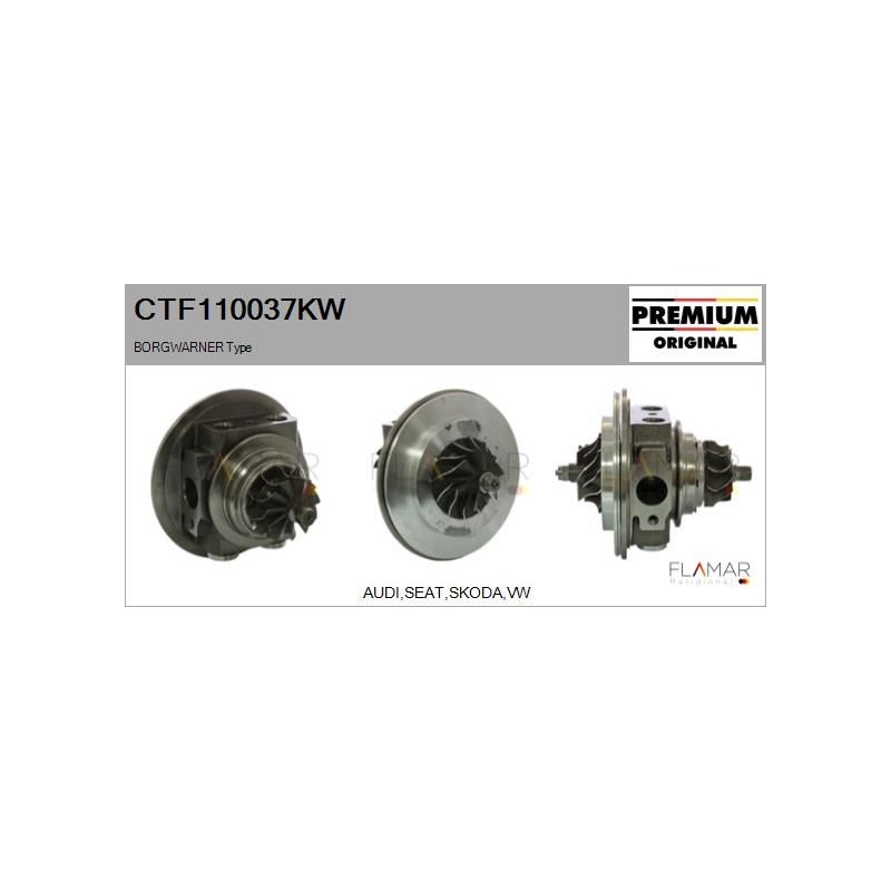 FLAMAR CTF110037KW Conjunto de piezas, turbocompresor - 1