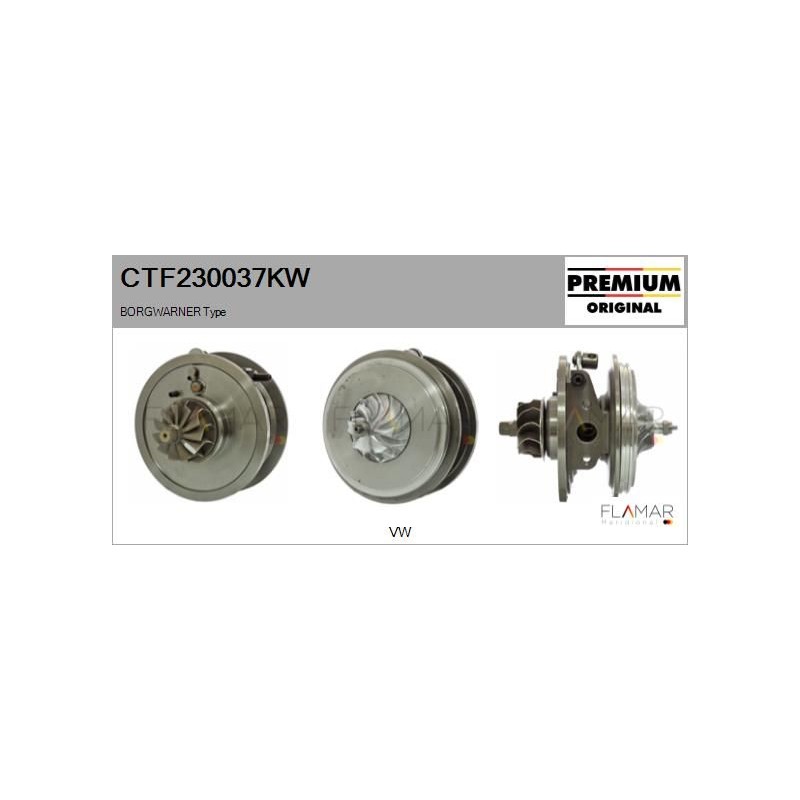 FLAMAR CTF230037KW Conjunto de piezas, turbocompresor - 1