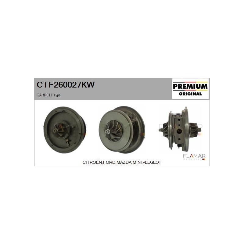 FLAMAR CTF260027KW Conjunto de piezas, turbocompresor - 1