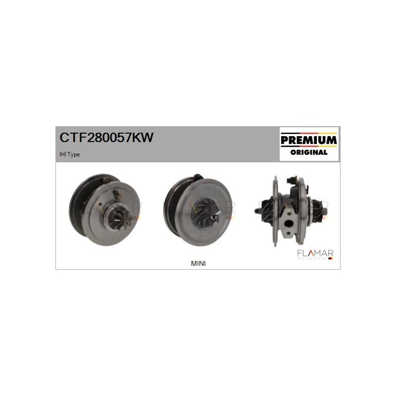 FLAMAR CTF280057KW Conjunto de piezas, turbocompresor - 1