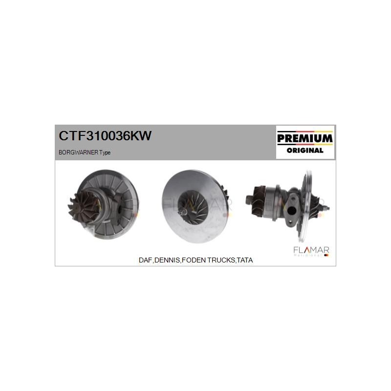 FLAMAR CTF310036KW Conjunto de piezas, turbocompresor - 1