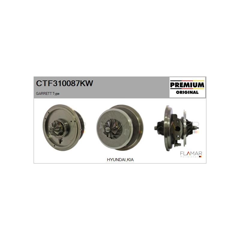 FLAMAR CTF310087KW Conjunto de piezas, turbocompresor - 1