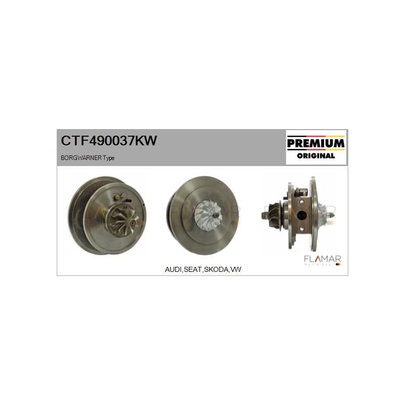 FLAMAR CTF490037KW Conjunto de piezas, turbocompresor - 1