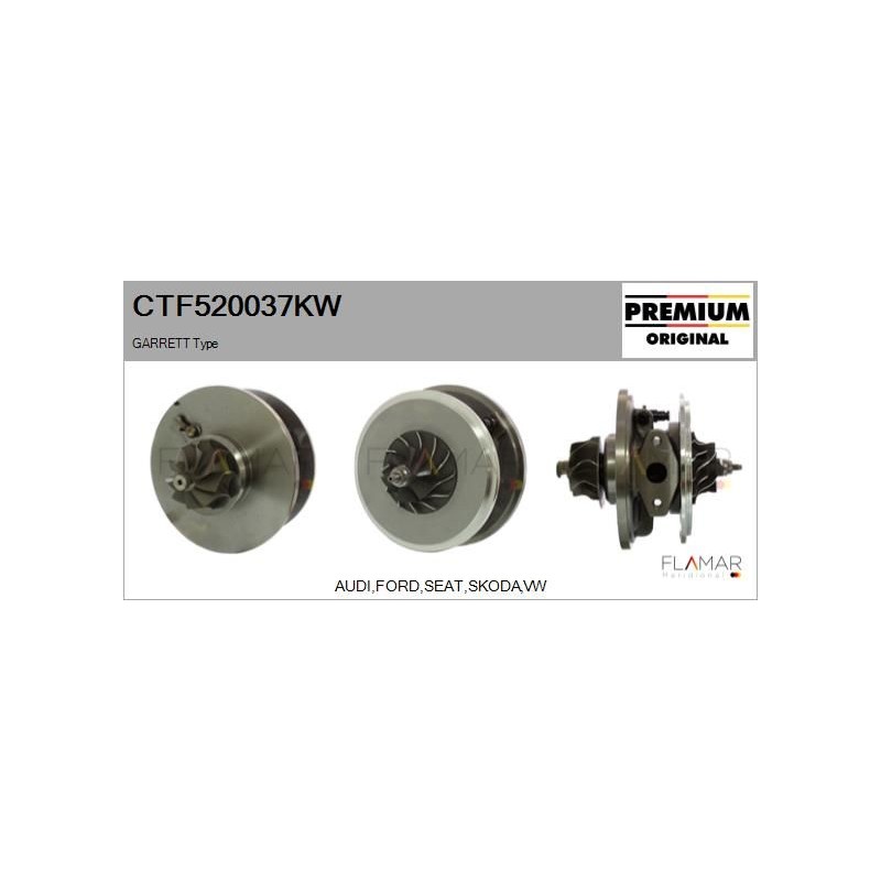 FLAMAR CTF520037KW Conjunto de piezas, turbocompresor - 1