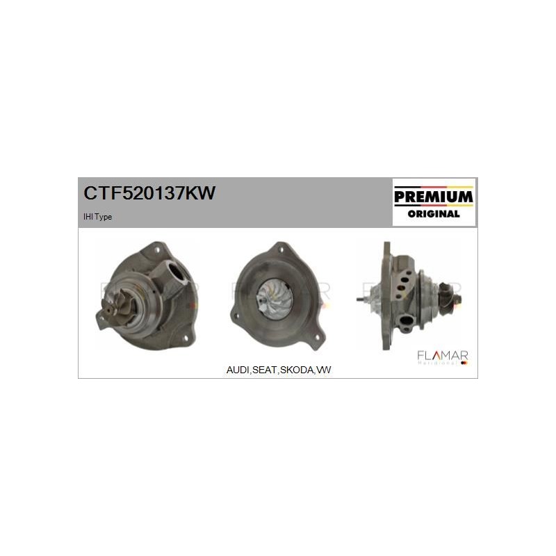 FLAMAR CTF520137KW Conjunto de piezas, turbocompresor - 1