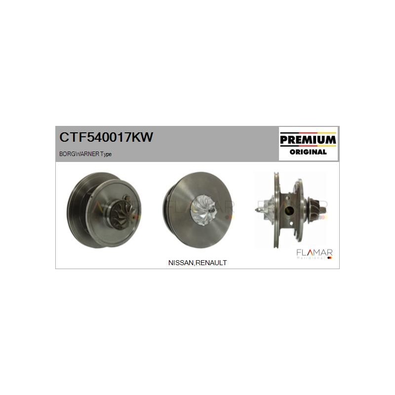 FLAMAR CTF540017KW Conjunto de piezas, turbocompresor - 1