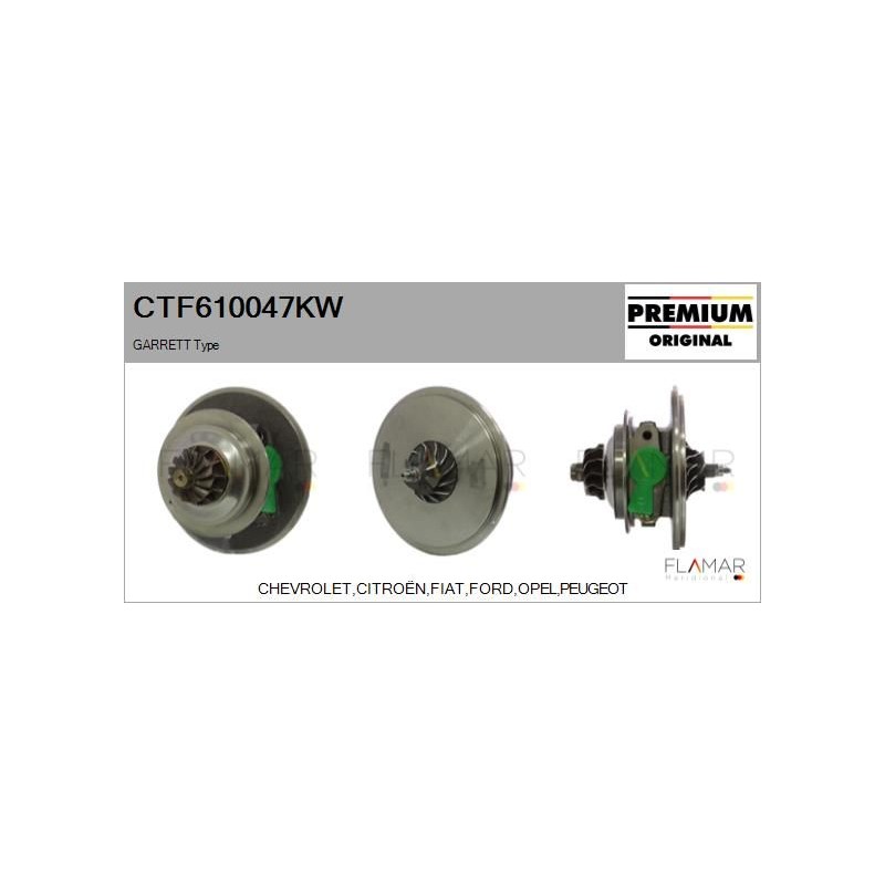 FLAMAR CTF610047KW Conjunto de piezas, turbocompresor - 1