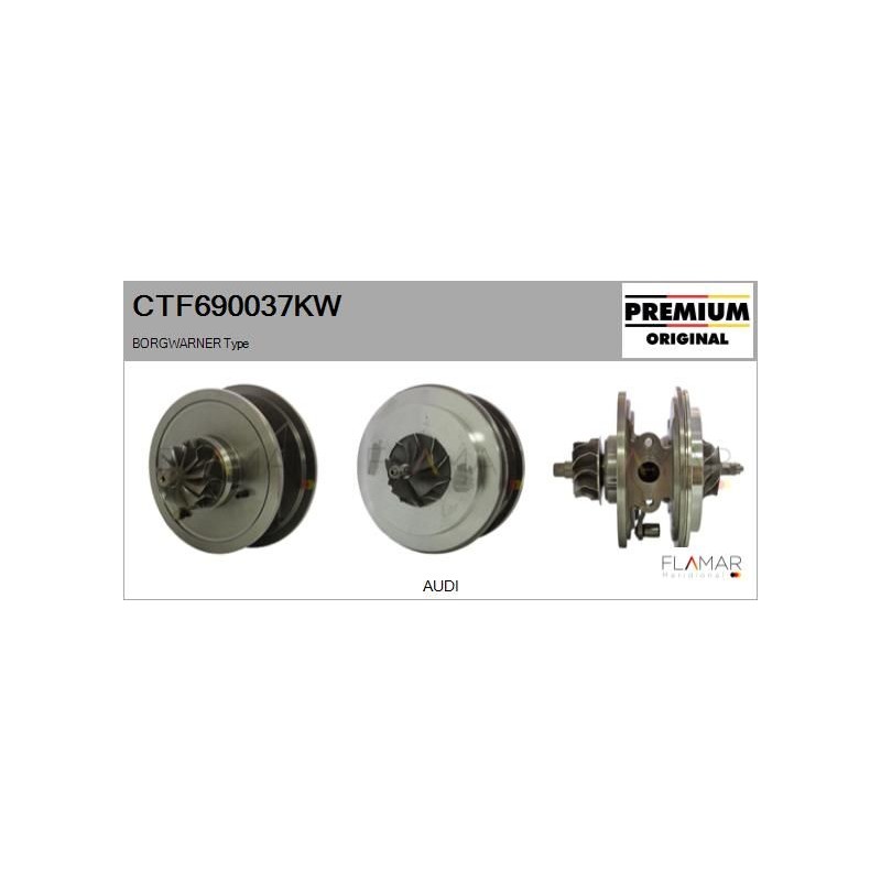 FLAMAR CTF690037KW Conjunto de piezas, turbocompresor - 1