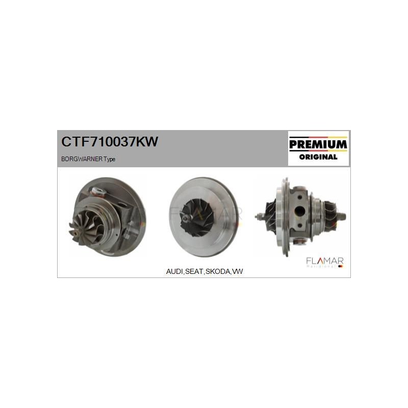 FLAMAR CTF710037KW Conjunto de piezas, turbocompresor - 1