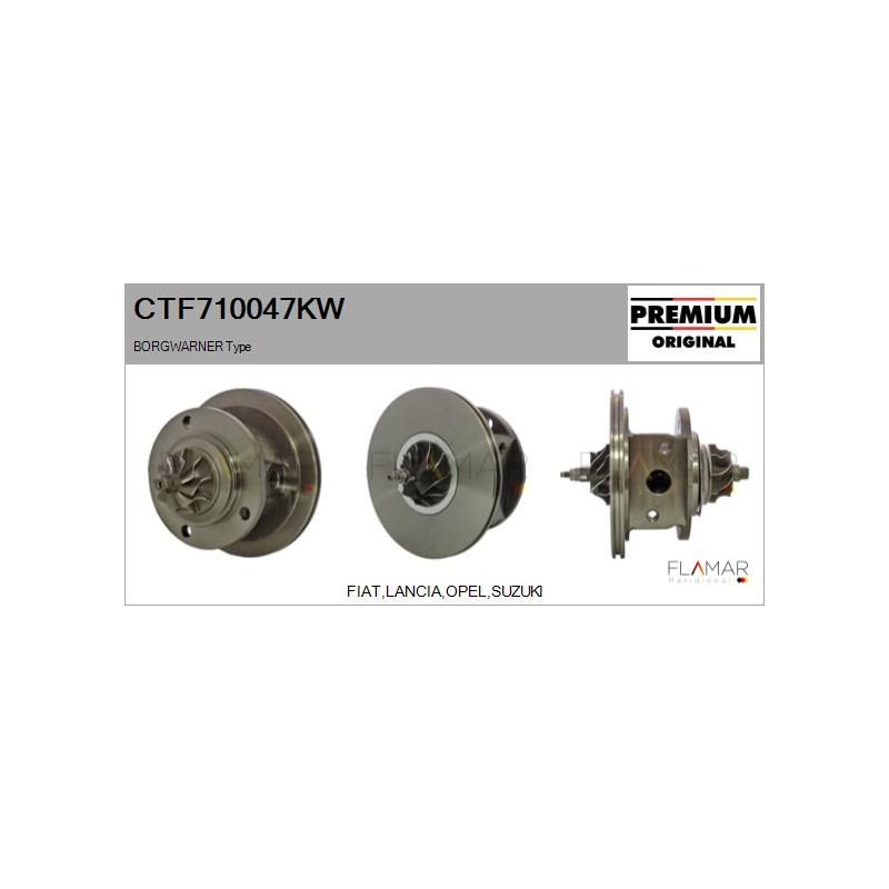 FLAMAR CTF710047KW Conjunto de piezas, turbocompresor - 1