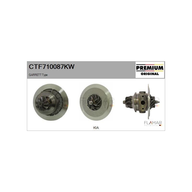 FLAMAR CTF710087KW Conjunto de piezas, turbocompresor - 1