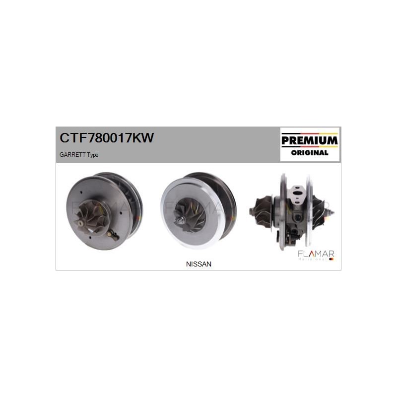 FLAMAR CTF780017KW Conjunto de piezas, turbocompresor - 1