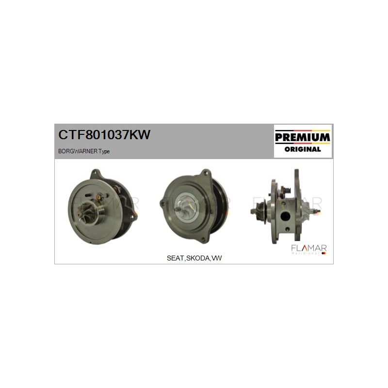 FLAMAR CTF801037KW Conjunto de piezas, turbocompresor - 1