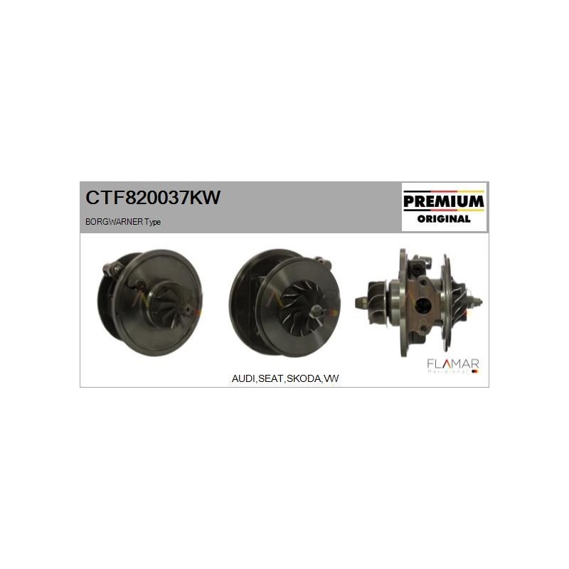 FLAMAR CTF820037KW Conjunto de piezas, turbocompresor - 1