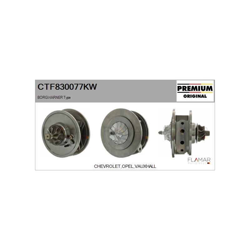 FLAMAR CTF830077KW Conjunto de piezas, turbocompresor - 1