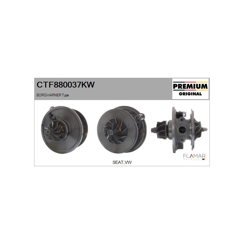 FLAMAR CTF880037KW Conjunto de piezas, turbocompresor - 1