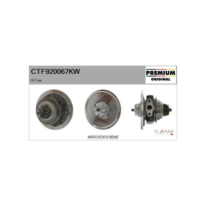 FLAMAR CTF920067KW Conjunto de piezas, turbocompresor - 1