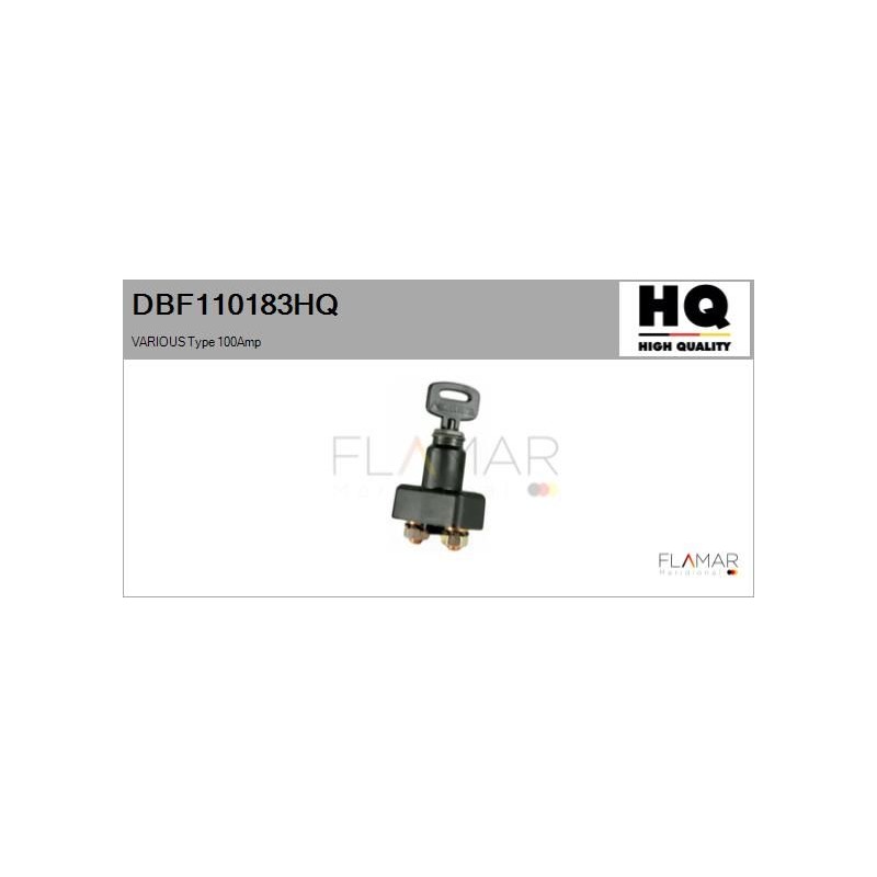 FLAMAR DBF110183HQ Interruptor principal, batería - 1
