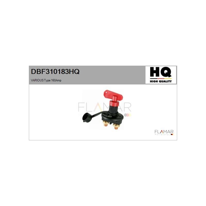 FLAMAR DBF310183HQ Interruptor principal, batería - 1