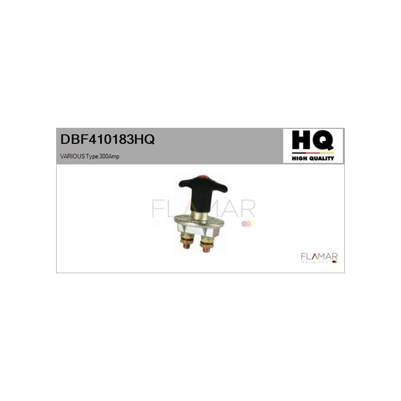 FLAMAR DBF410183HQ Interruptor principal, batería - 1