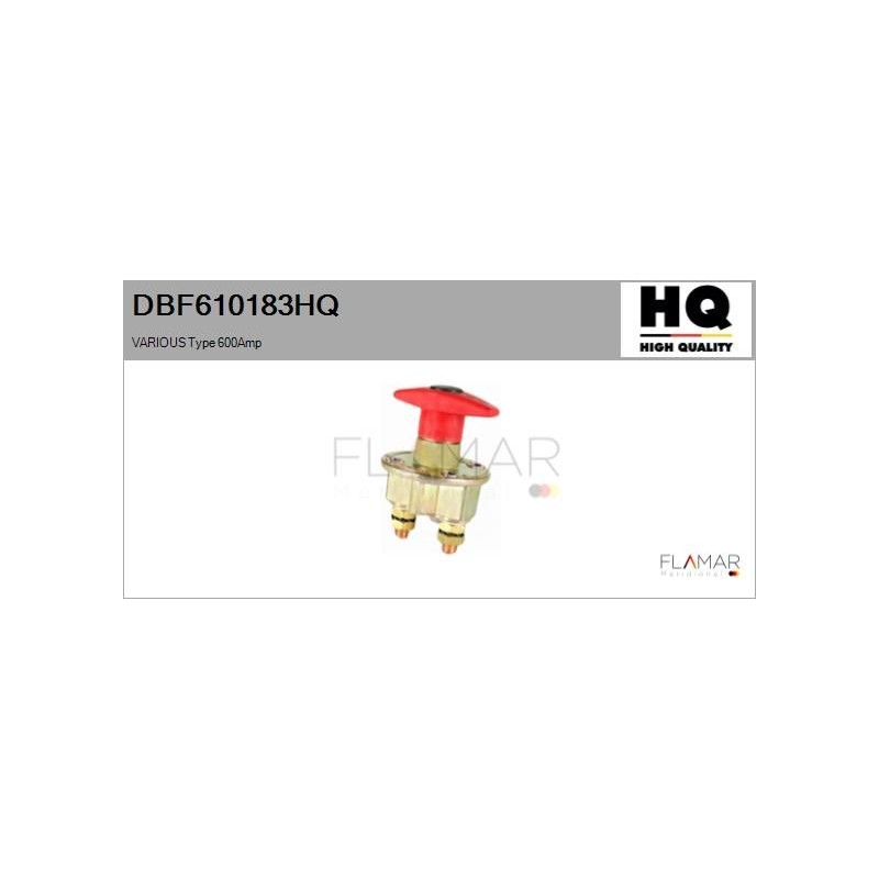 FLAMAR DBF610183HQ Interruptor principal, batería - 1