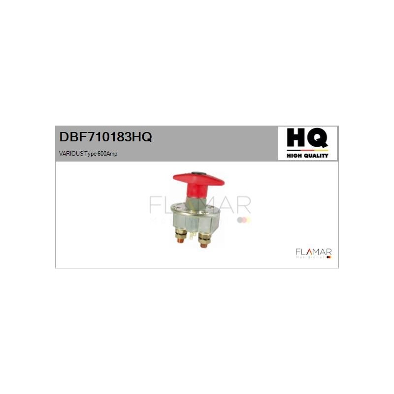 FLAMAR DBF710183HQ Interruptor principal, batería - 1