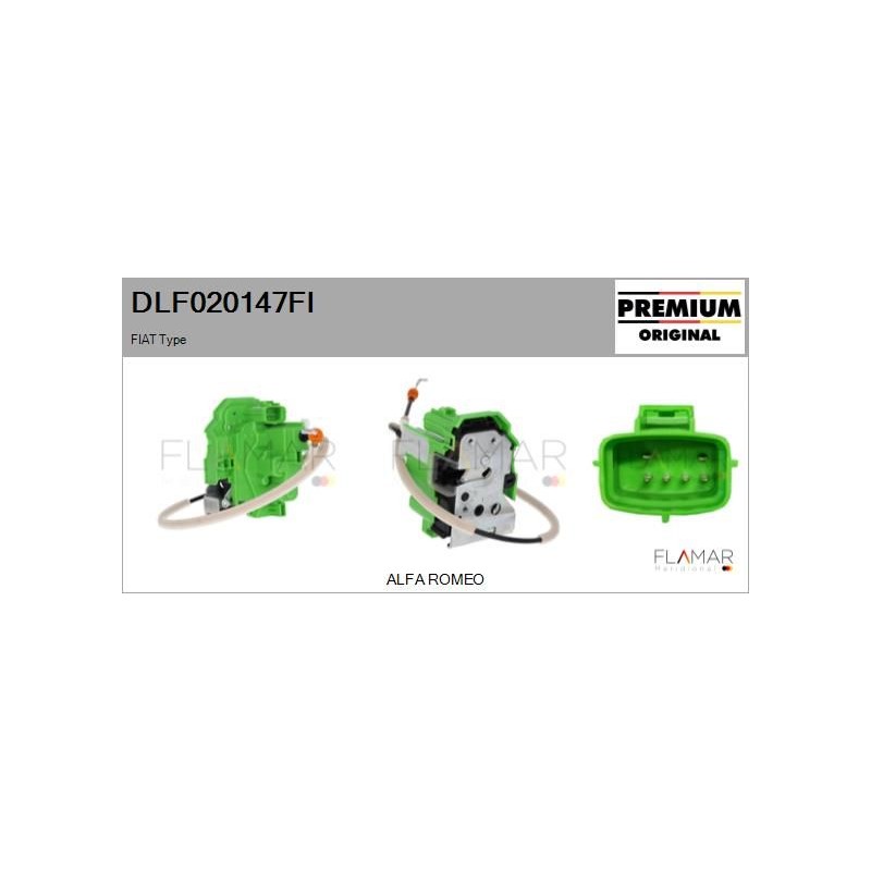 FLAMAR DLF020147FI Cerradura de puerta - 1