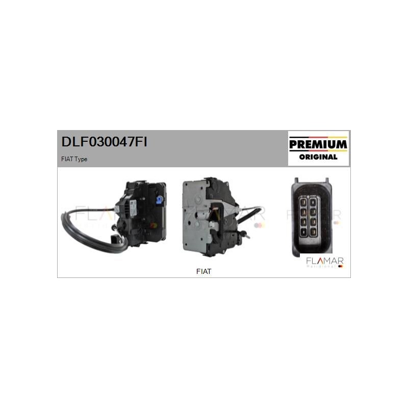 FLAMAR DLF030047FI Cerradura de puerta - 1