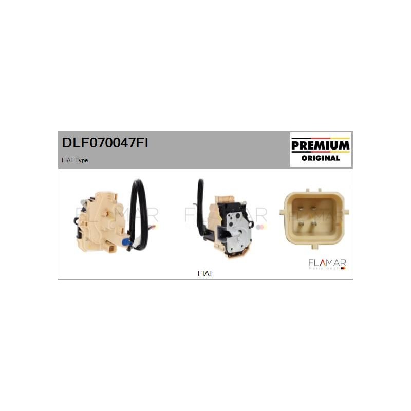 FLAMAR DLF070047FI Cerradura de puerta - 1