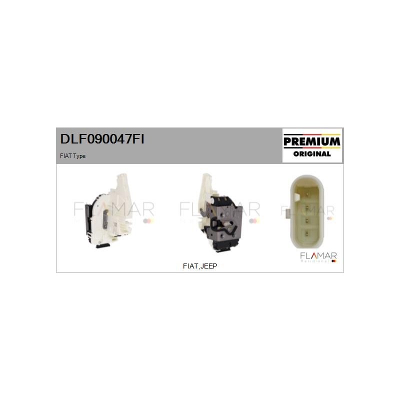 FLAMAR DLF090047FI Cerradura de puerta - 1