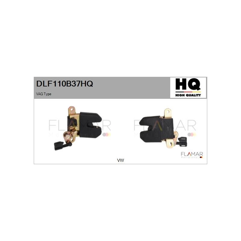 FLAMAR DLF110B37HQ Cerradura de la puerta del maletero - 1