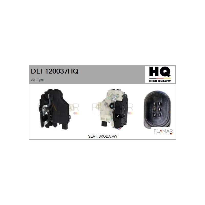 FLAMAR DLF120037HQ Cerradura de puerta - 1