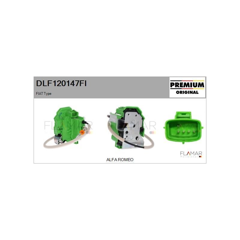 FLAMAR DLF120147FI Cerradura de puerta - 1