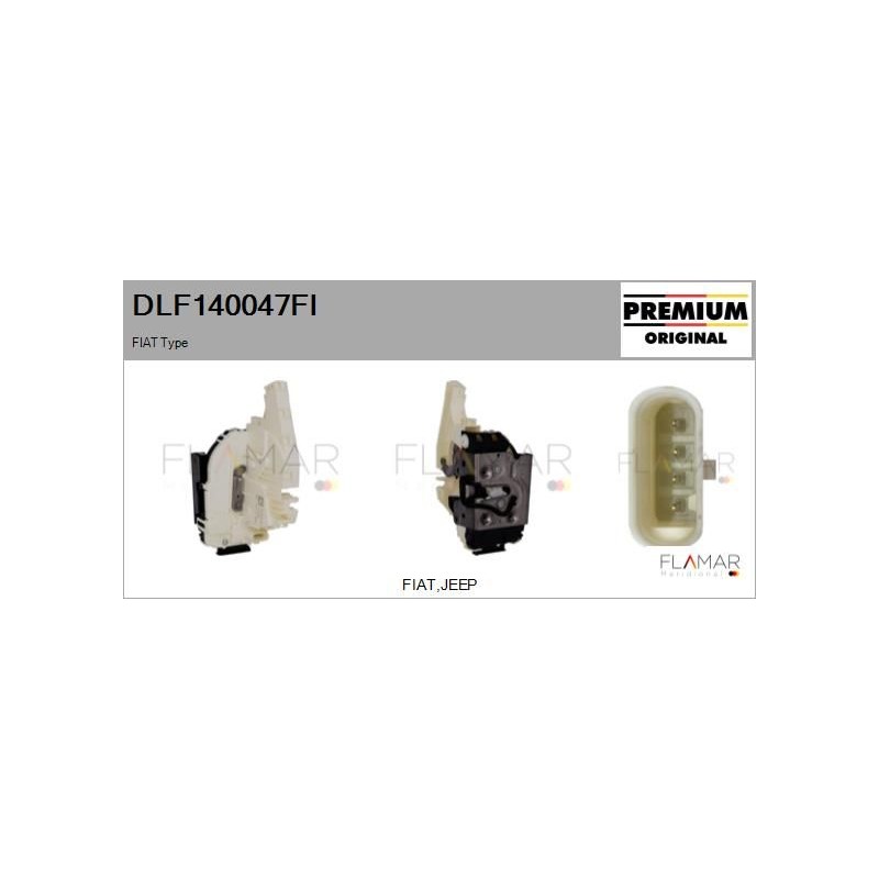 FLAMAR DLF140047FI Cerradura de puerta - 1