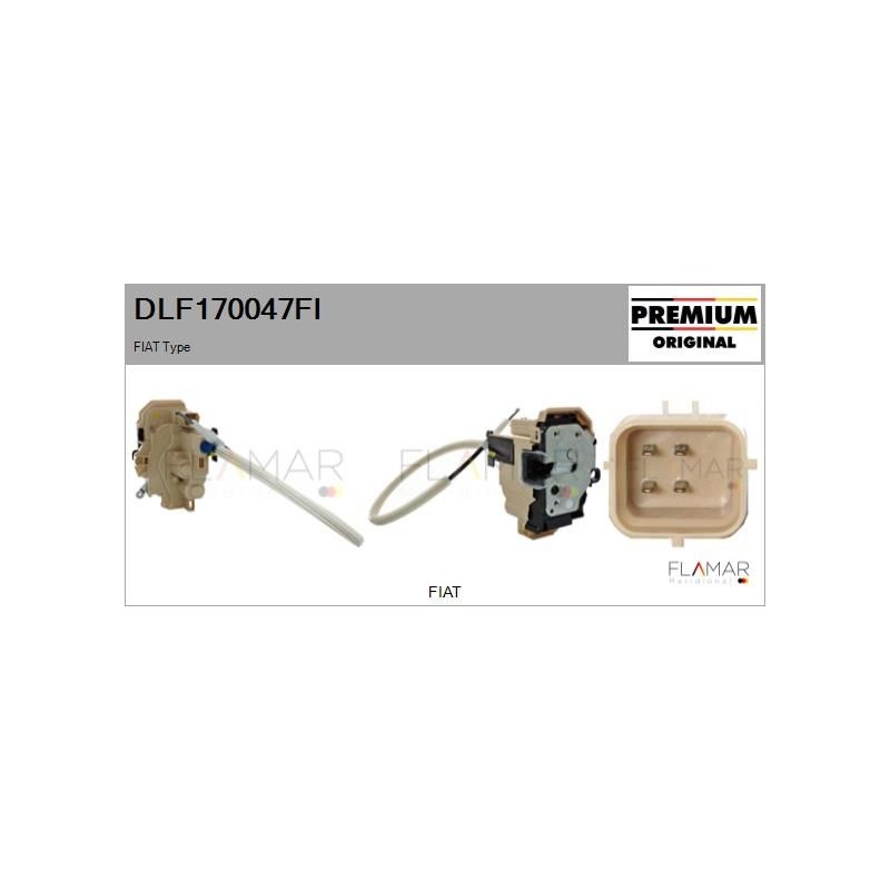 FLAMAR DLF170047FI Cerradura de puerta - 1