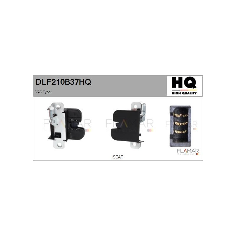 FLAMAR DLF210B37HQ Cerradura de la puerta del maletero - 1