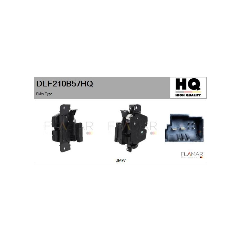 FLAMAR DLF210B57HQ Cerradura de la puerta del maletero - 1