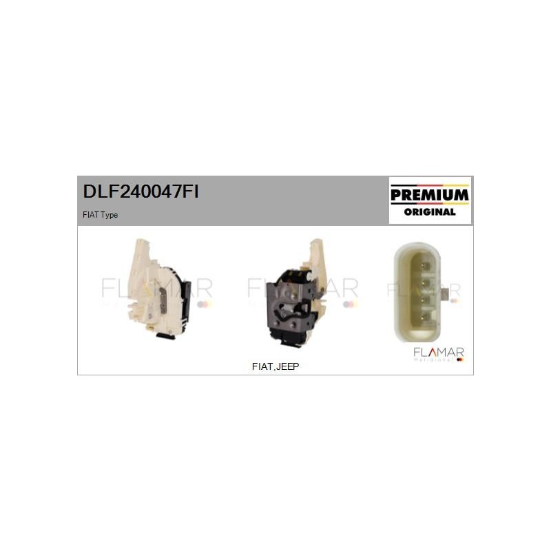 FLAMAR DLF240047FI Cerradura de puerta - 1