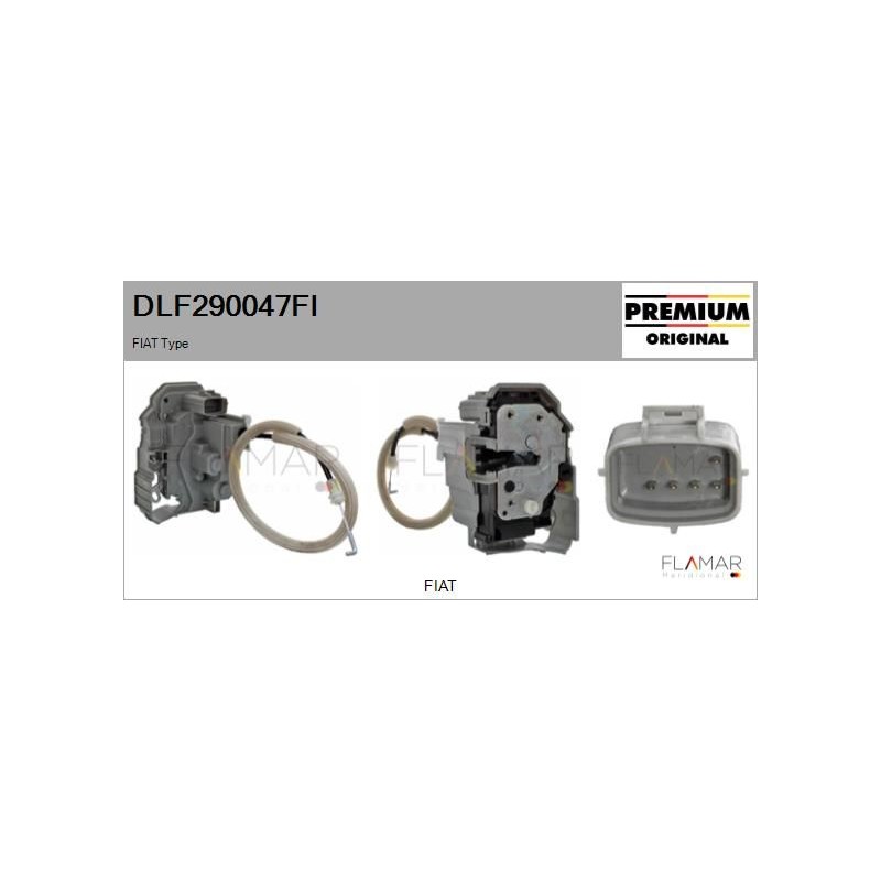 FLAMAR DLF290047FI Cerradura de puerta - 1