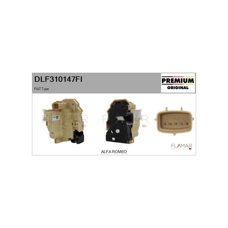 FLAMAR DLF310147FI Cerradura de puerta - 1