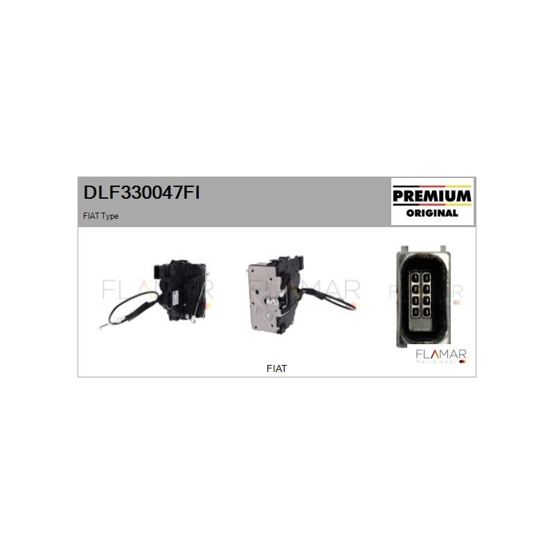 FLAMAR DLF330047FI Cerradura de puerta - 1