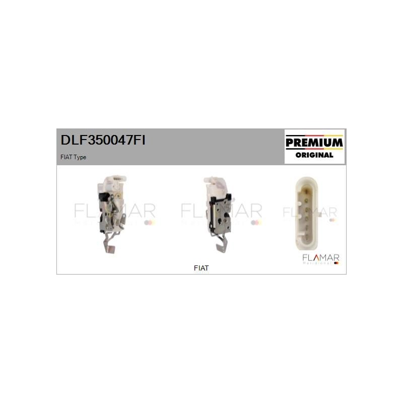 FLAMAR DLF350047FI Cerradura de puerta - 1