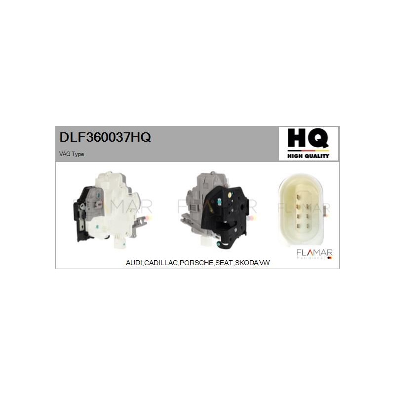 FLAMAR DLF360037HQ Cerradura de puerta - 1