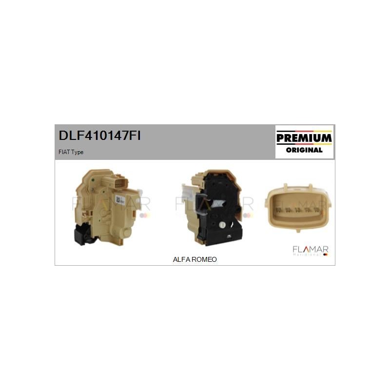 FLAMAR DLF410147FI Cerradura de puerta - 1